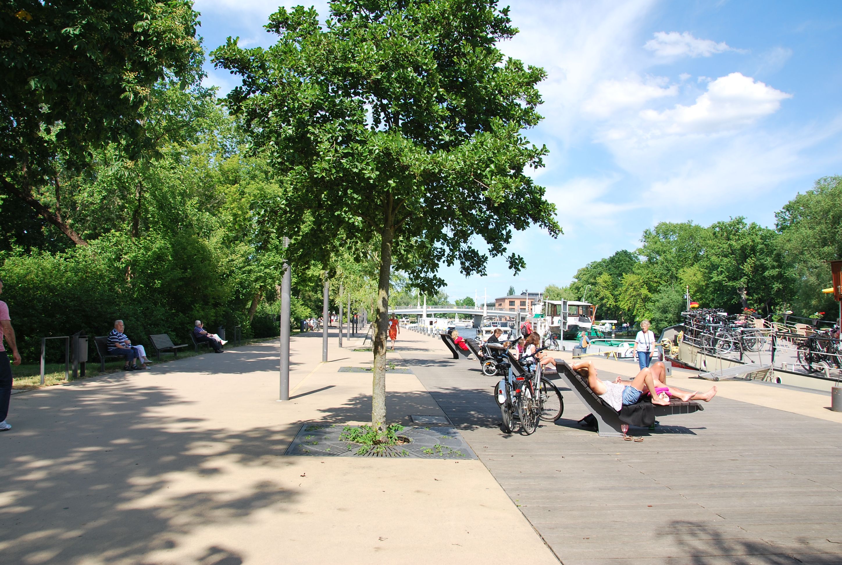 Salzhofufer nach der Sanierung