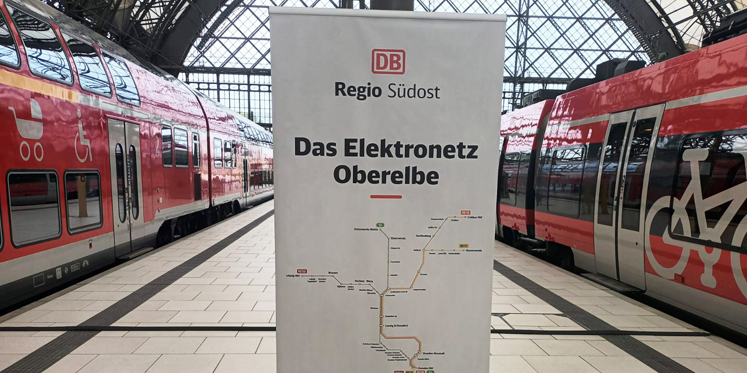 Unterzeichnung DB, ZVNL, Land BB, VVO Elektro-Netz Oberelbe