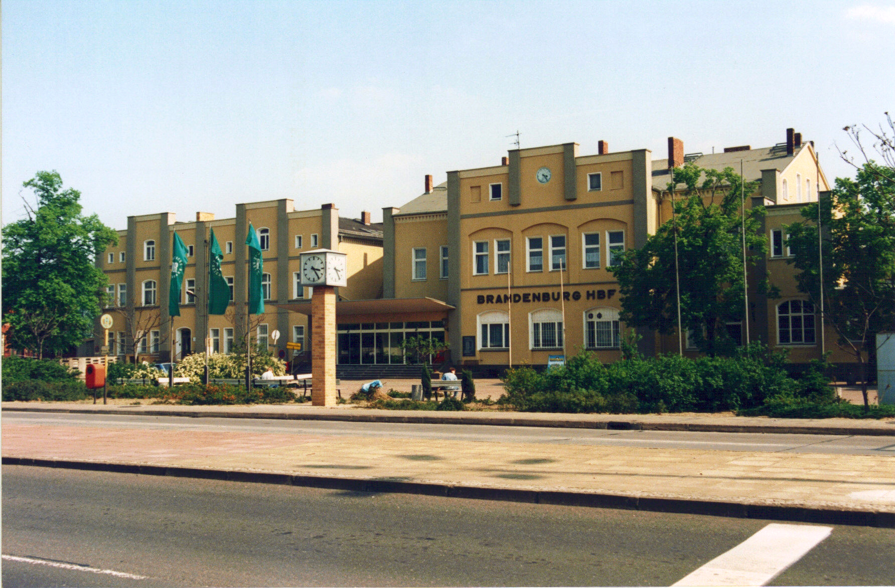Der Hauptbahnhof vor der Sanierung
