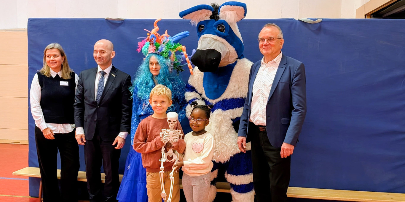 Das ZeBra-Theater tourt durch Brandenburgs Grundschulen