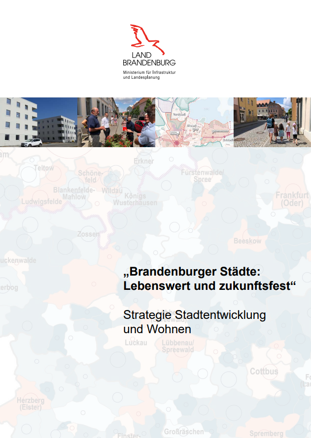 Bild vergrößern (Bild: Brandenburger Städte -Stadtentwicklung - Titelblatt)