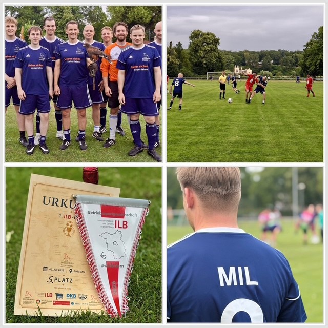 MIL spielt Fußball