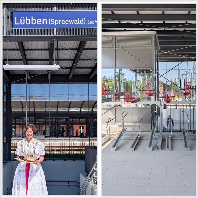 Bahnhof Lübben fertig