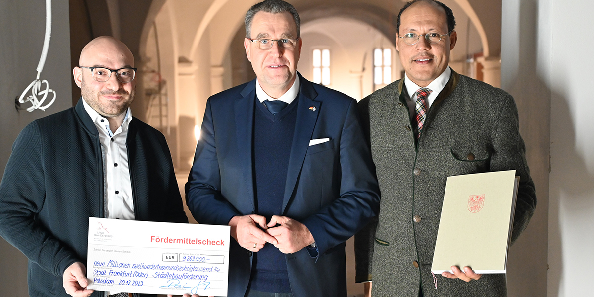 Frankfurt (Oder) erhält Städtebaufördermittel