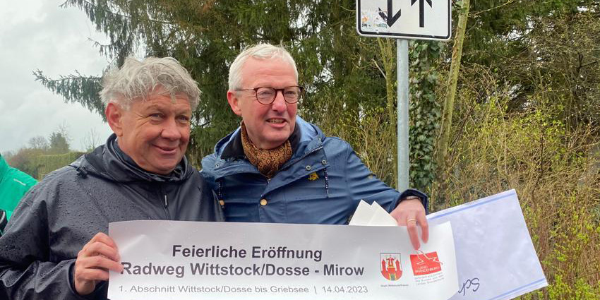 Freigabe Radweg Wittstock/Dosse - Griebsee 