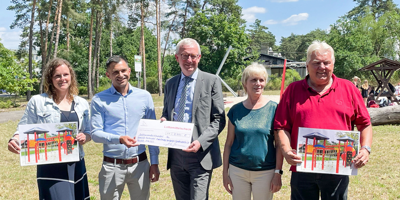 Lottomittel Spielplatzerweiterung Rückersdorf