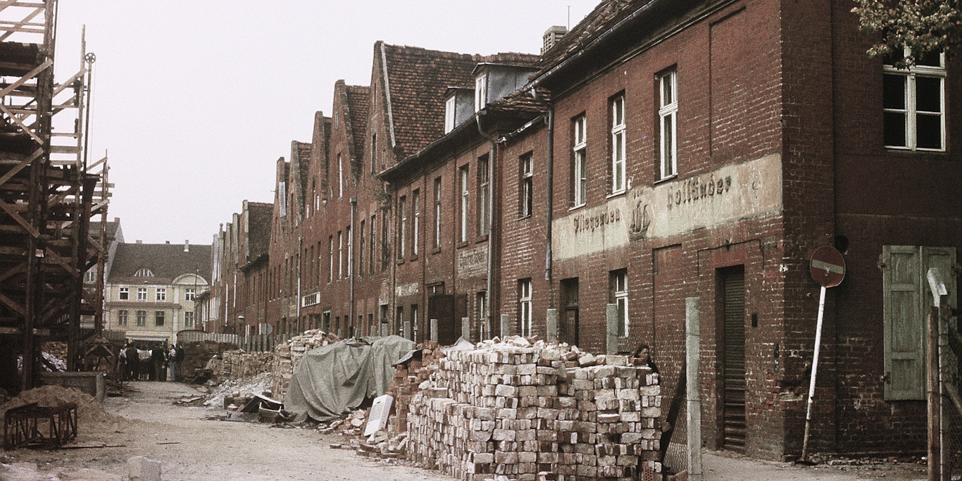 Das Holländische Viertel Anfang der 1990er Jahre war in sehr schlechtem Zustand