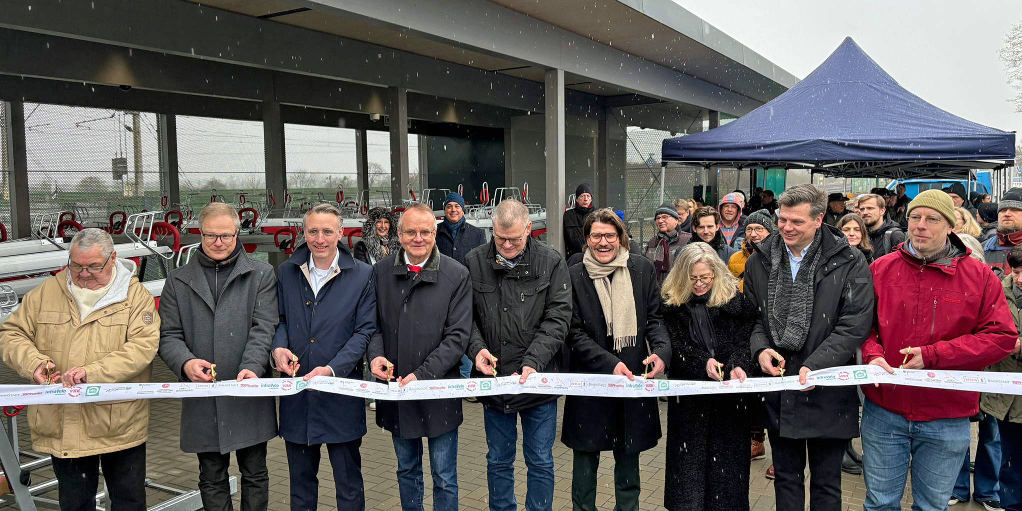 Eröffnung RadPark Wustermark