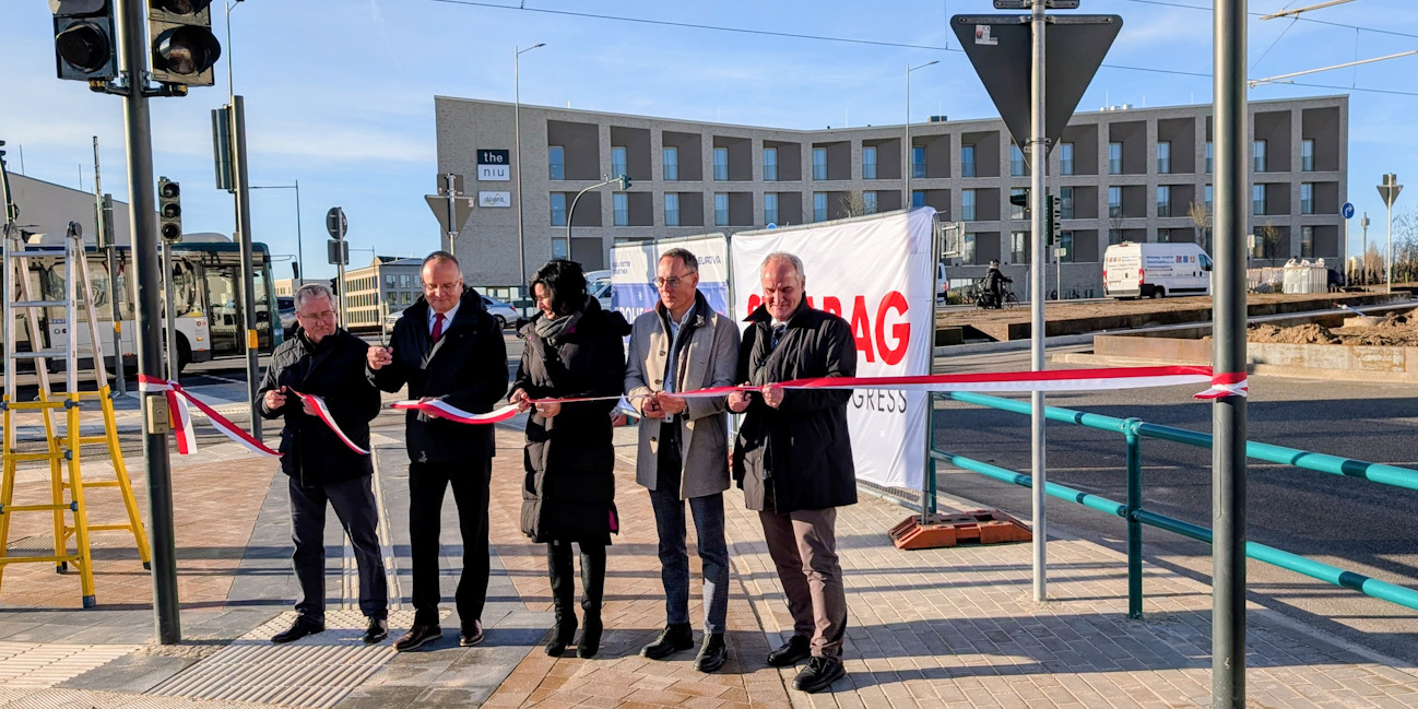 ZWB Horstwegbrücke und Einweihung Leipziger Dreieck