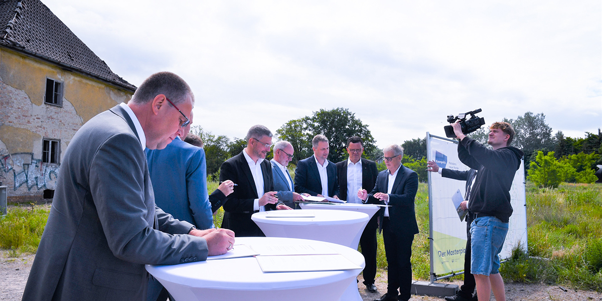 Rahmenvereinbarung Krampnitz unterzeichnet