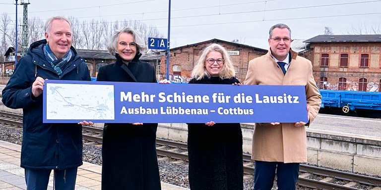 Zweites Gleis für Cottbus Lübbenau