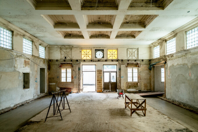 ...der historische Bahnhof in Wittenberge.