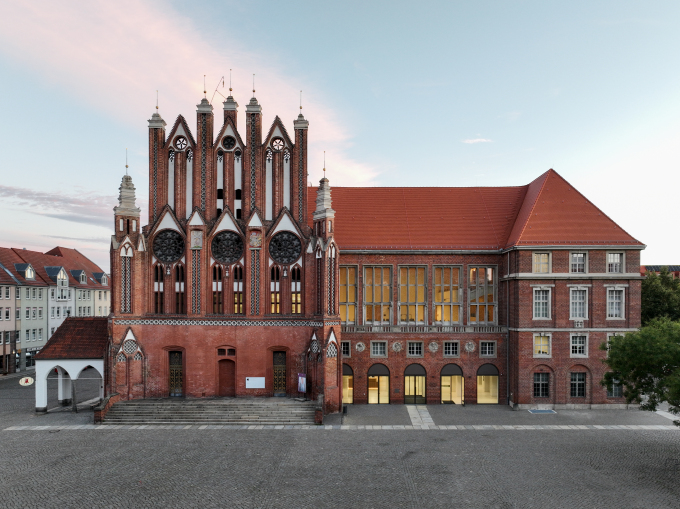 ...das historische Rathaus in Frankfurt (Oder)