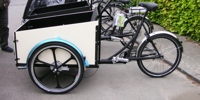 Lastenrad stehend
