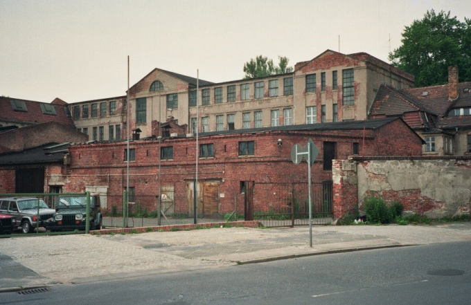 Ein Gebäude in der Neustadt vorher...
