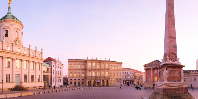 Schöne Altstadtbeäude am Alten Markt 