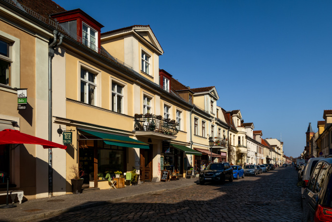 ...wie hier in der Gutenbergstraße...