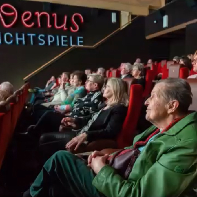 Erinnerung an alte Zeiten und heute wieder Ort für alle: Das Kino Venus Lichtspiele in Beelitz.