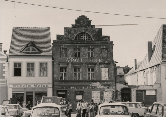 Im Herzen der Stadt, dem Altmarkt, wird der Wandel... 
